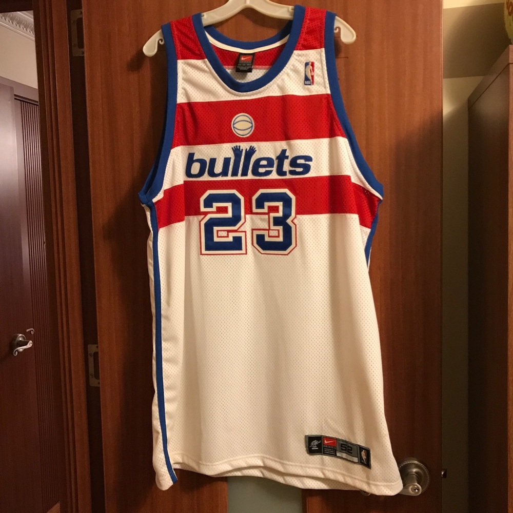 AUTHENTIC Vintage Jordan Washington Bullets Jersey